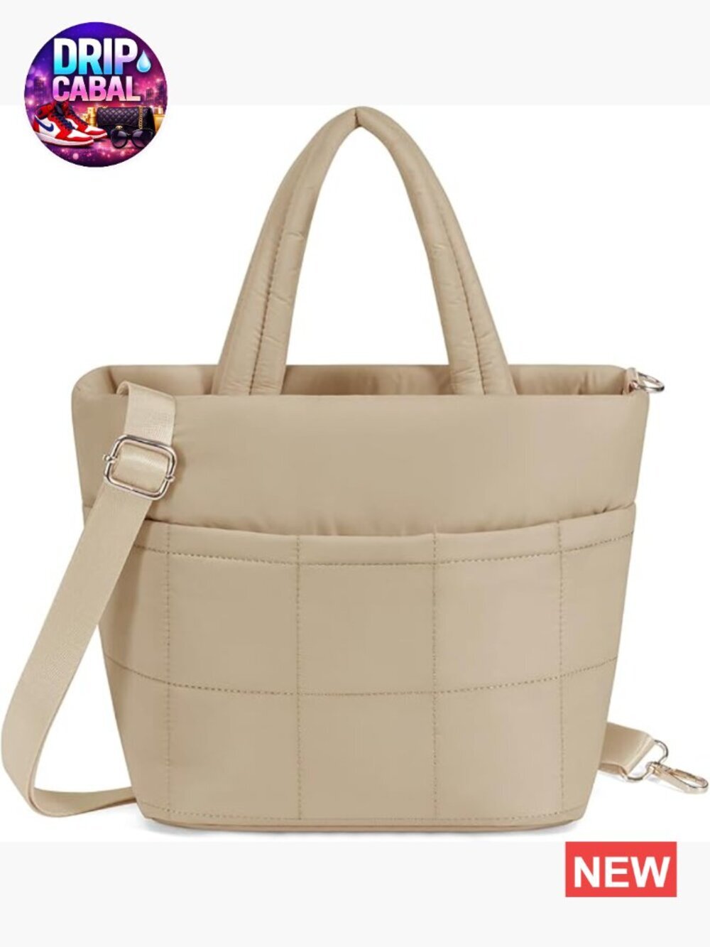 Crossbody Bags for Women Puffer Tote Mini Shoulder Handbag RFID Anti Theft